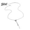 Exquisite Texture Jewelry Earrings Necklace Star Shape Ear Studs