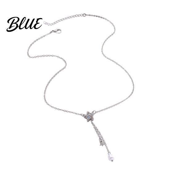 Exquisite Texture Jewelry Earrings Necklace Star Shape Ear Studs