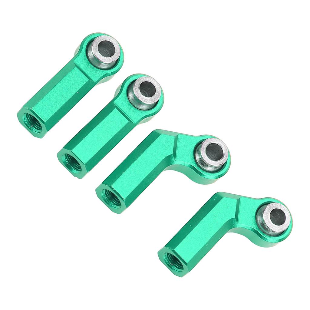 4PCS Metal Ball Joints for 110 RC Car M4 Thread 7.0mm CW Link Rod End Ball Heads 2 Elbow 2