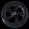 7-8 Inch PU Rubber Universal Silent Wheels for Scooters, Shopping Carts, and Wheelchairs