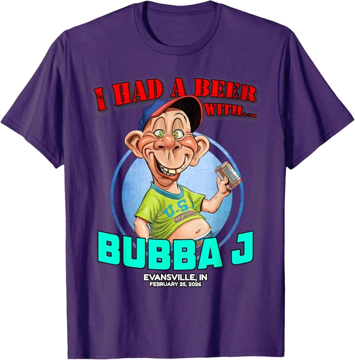 

Bubba J Evansville, IN (2026) T-Shirt 3XL