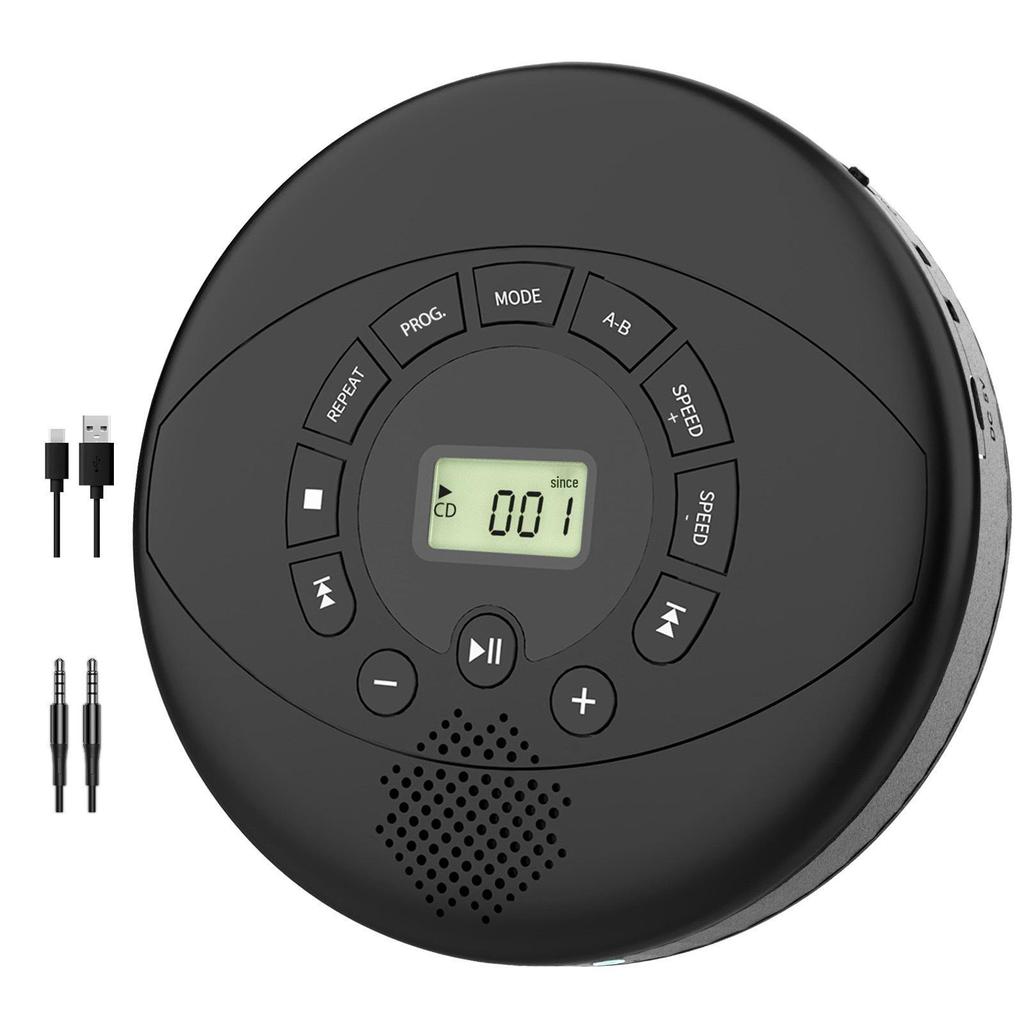 Bluetooth Portable CD Player for Home, Replay, Early Education & MP3 Playback