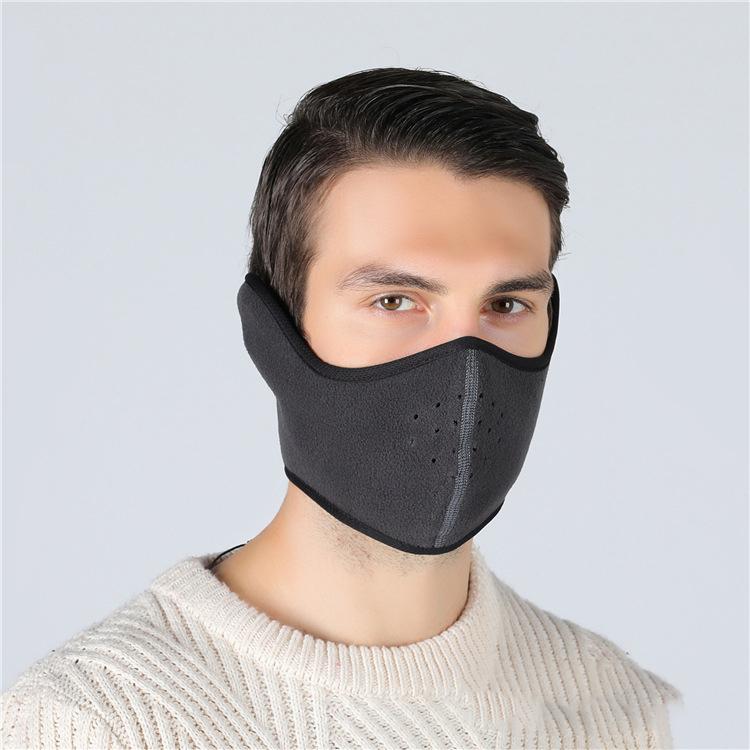 Winter Outdoor Skiing Cycling Mask Ear Mouth Cover Neck Warmer Windproof Reusable Cycling Snowboard Ski Hiking Sport Scarf