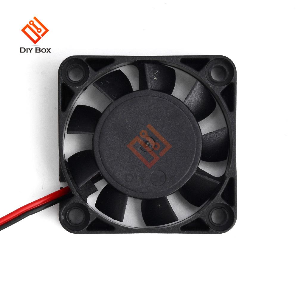 DC4010 5V 12V 24V Kühl-Turbofan Bürstenlos 3D-Drucker Teile 2-Pin Für Extruder DC-Kühler Gebläse Teil 4cm Schwarze Kunststofflüfter