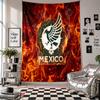 Mexico Football Wall Tapestry Home Decor Wall Hanging Cloth for Bedroom Living Room Background