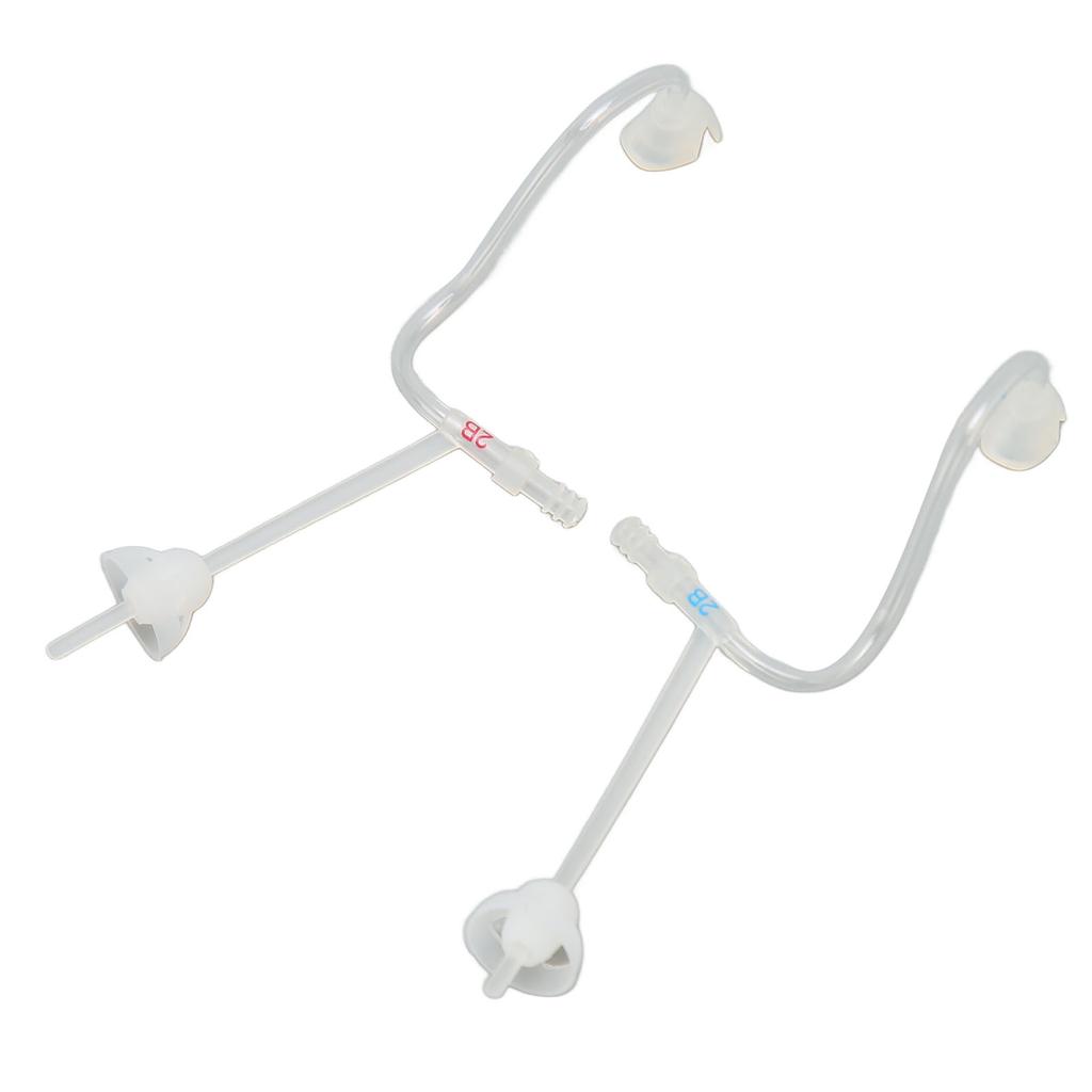 1 Paar Hinter-dem-Ohr Hörverstärker Schallschläuche Transparentes Silikon Schlanker Schallschlauch Ersatz