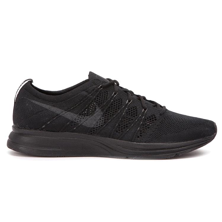 New Nike Flyknit Trainer Triple Black AH8396-004
