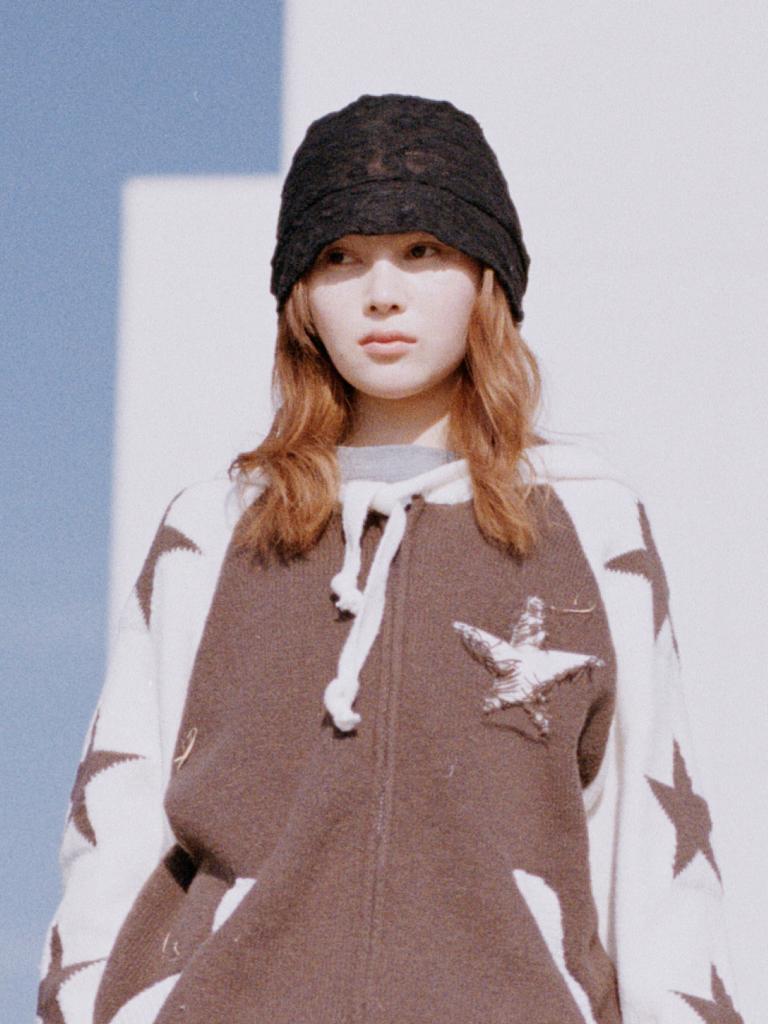 Poejidam Flore Terry Beanie In Black