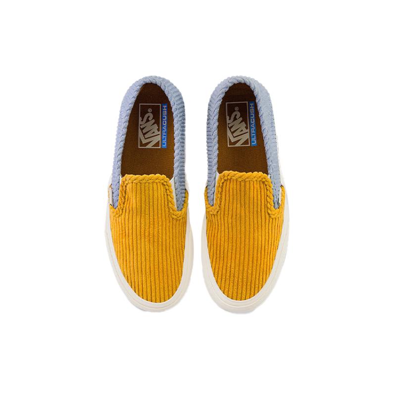 Vans Unisex Slip On Sneakers Yellow/Blue Vans VN0A5HYQA0Q