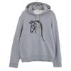 HERMES [Domestic Regular / Made in 2022] Horse Leather Patch Pullover Sweatshirt / tops L grayUsed