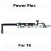 1pcs Power Volume Button Mute Switch Flex Cable for iPhone 15 16 Pro Max Plus Volume Button Control Cable Repair Part