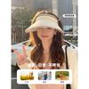 Strong blackout sun protection hat women's summer UV protection sun hat big edge face cover empty top hat