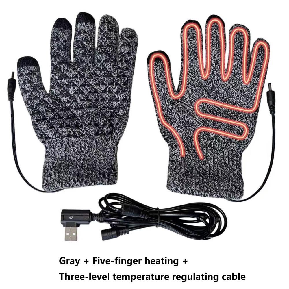 Thickened Electric Heating Gloves Touchscreen Hand Warming Gloves Touchscreen Gloves  Winter