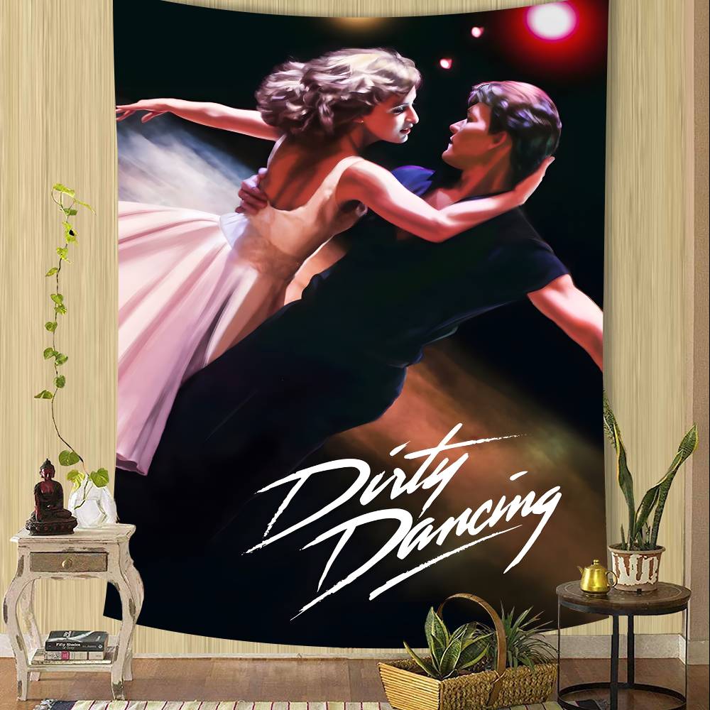 Dirty Dancing Classic Movie Theme Party Backdrop Cloth For Girls Birthday Decorations Background For Photoshoot