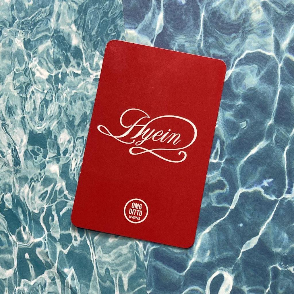 [USED] NewJeans omg DITTO Haein Public Show Sanok Trading Card