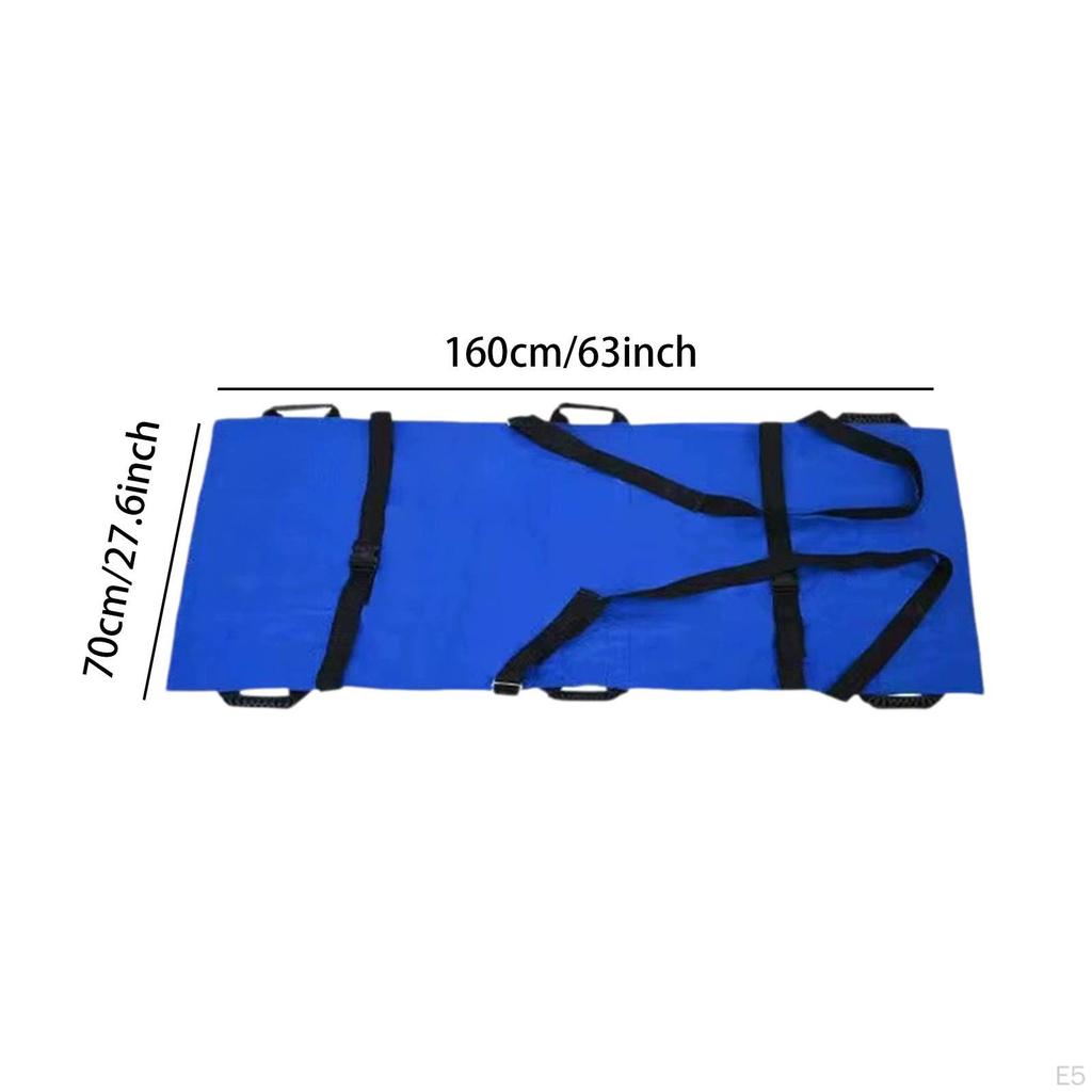 Lifting Transfer Sheet Multiuse with Reinforced Handles Positioning Bed Pad