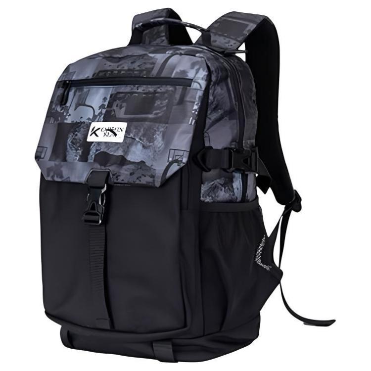 New Anta Fabric Backpack Regular Unisex Gray Black 992451156R-1