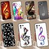 Custodia per Telefono con Nota Musicale Chiave di Sol per Xiaomi 14 Ultra 13 12 Lite 11T 12T 13T Pro POCO X6 M6 X3 X5 Pro M5s F3 F5 F6 Cover