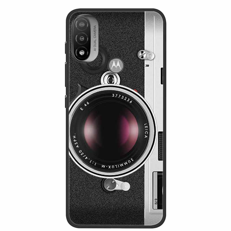 For Moto E20 Case Shockproof Soft Silicone Back Cover For Motorola Moto E20 6.5" Phone Cases For Moto E 20 XT2155 Coque Fundas