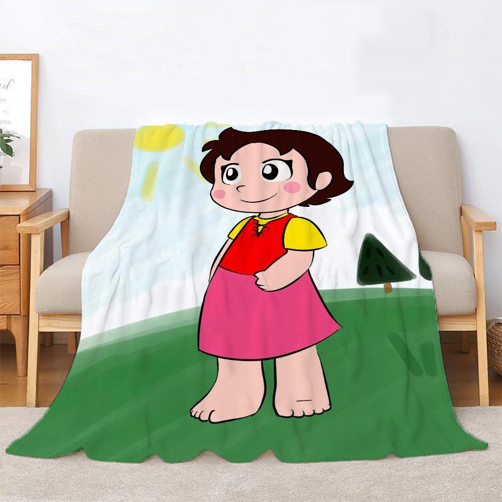 Heidi Throw Blanket Oversized 200x300 Beach Towel Luxury Blankets & Throws Home Interior Knitted Plaid Microfiber Bedding Knee &