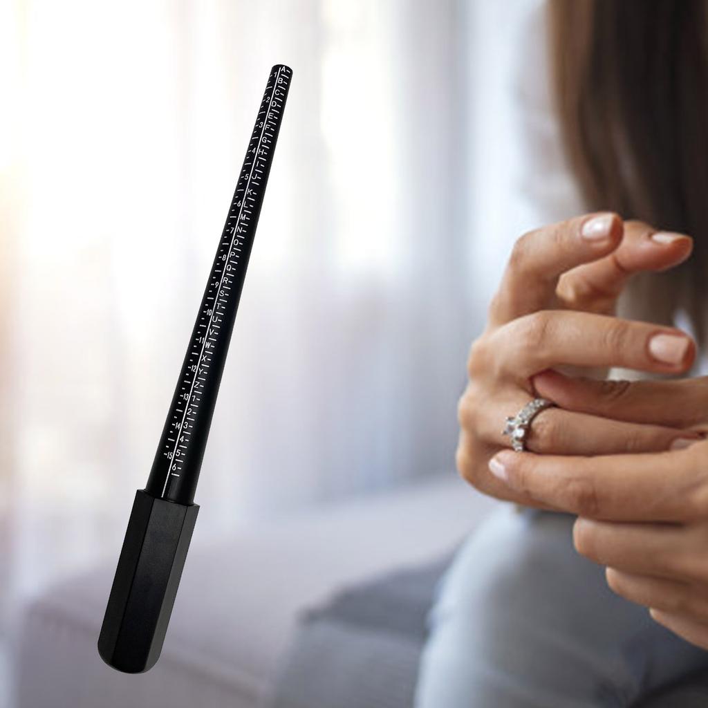 Mehrzweck-Kunststoffringe Größenmesser Einstellwerkzeug Dornensatz Schmuckherstellungswerkzeugsatz zum Anpassen von Ringen