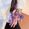 Simulation Style Fitness Series Pendant Detachable Bag Charm Creative Dopamine Plates Keychain
