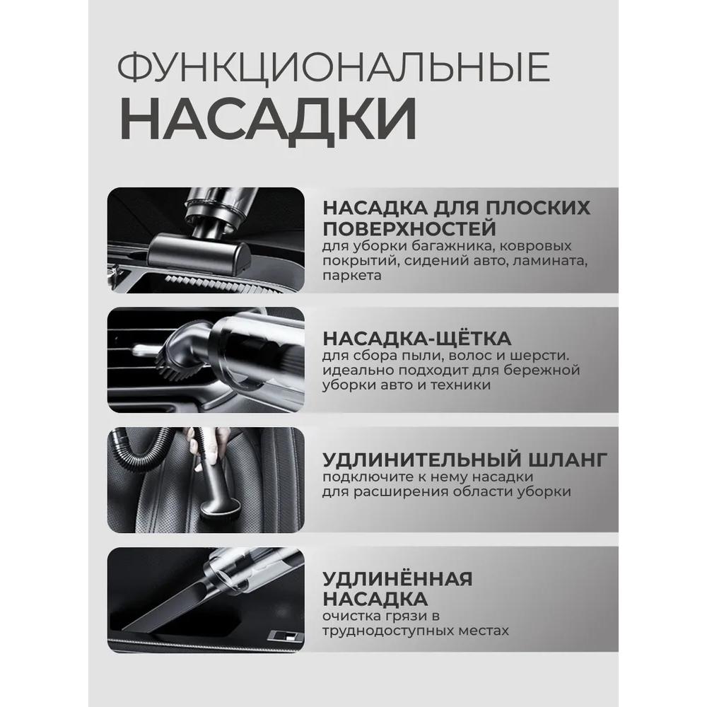 Car Vacuum Cleaner Portable Powerful Car Vacuum Cleaner Cordless LT-113CT