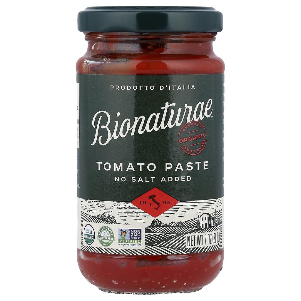 Bionaturae Organic Tomato Paste, 200g (7oz)