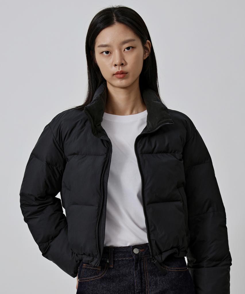 Jeep Minimal Puffer Short Padded Jacket Black (Jp5Jpu293Bk)