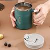 400ml Thermal Mug 304 Stainless Steel Water Cup with Lid Portable Mug Travel Mug Office Cup Handle Cup for Office Home
