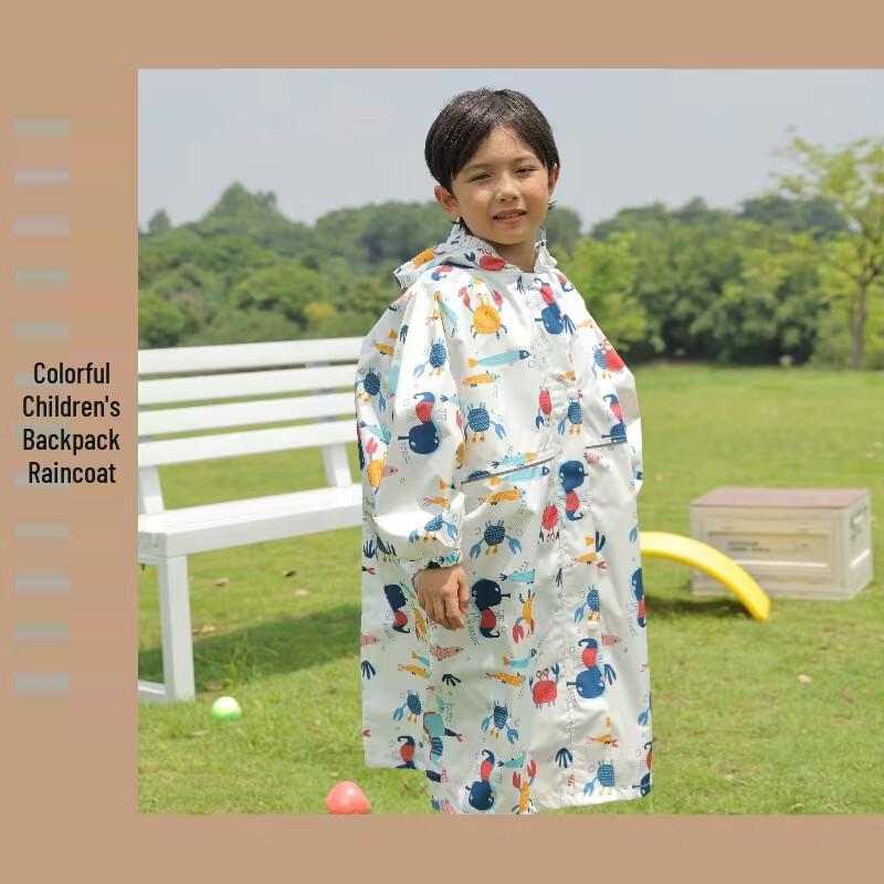 Handun Kids Cartoon Rain Poncho