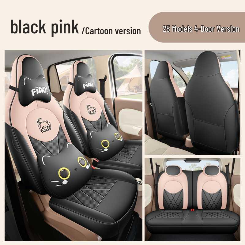 Seat Covers for Wuling Hongguang Mini 4th Gen: Four-Door MiniEV Macaron Edition Car Decoration