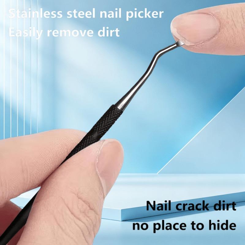 Xiaomi 1/10Pcs Set Stainless Steel Manicure Pedicure Tool Heavy‑Duty Ingrown Toenail Clippers Cuticle Nipper Cuticle Pusher Nail File
