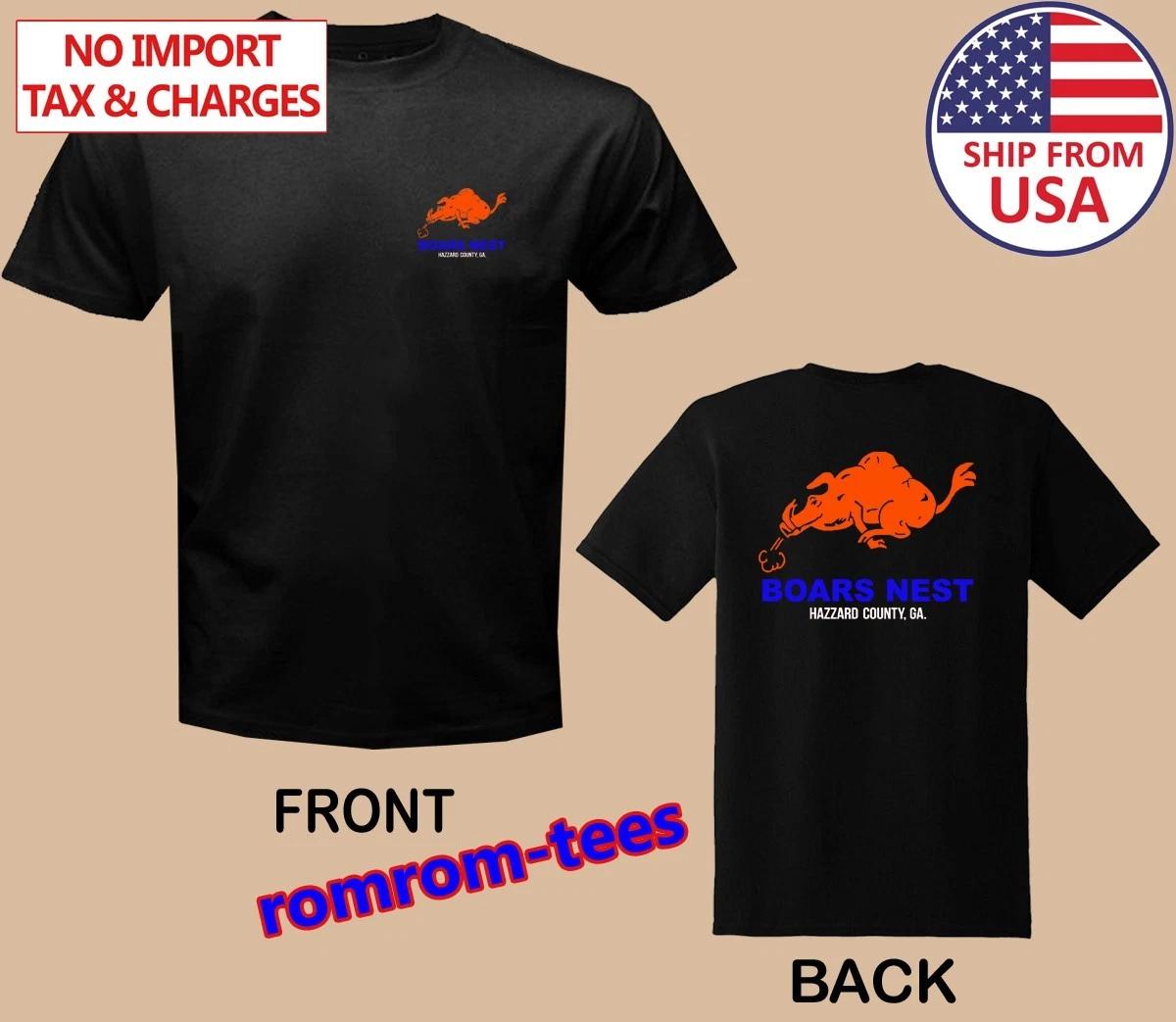 

Boars Nest The Duke of Hazzard Black Size S-5XL 4XL