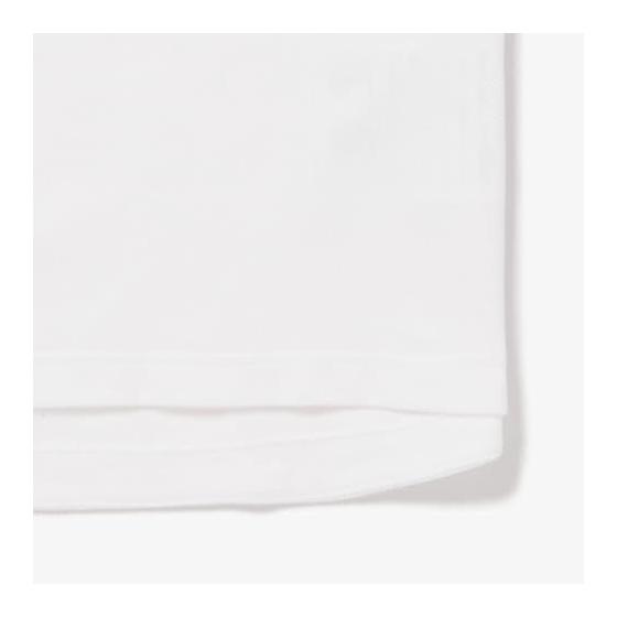 Used New [Lacoste] T-shirt [Official] Pique Pocket Short Sleeve T-Shirt Men's White 2