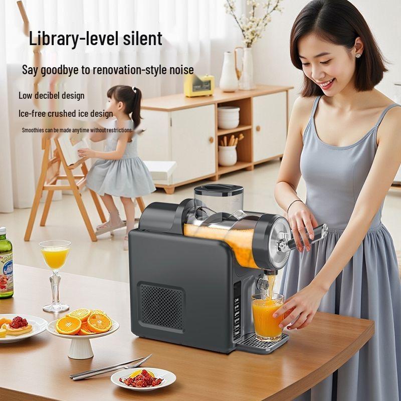 Compacte Automatische IJs- en Milkshake Maker, Multifunctionele Drank- en Smoothie Machine