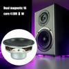 2Pcs 45mm 4Ohm 8W Portable Speakers 1.7inch 16 Cores Small Full Ranges Rubber Side Inner Magnetic Speakers Replacement
