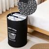 Folding Bottle Recycling Bag Large Capacity Dirty Clothes Basket Clothes Organizer  Dorm Use