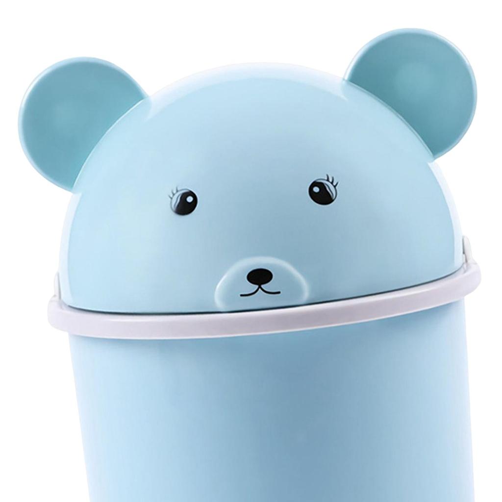 Lixeira pequena para escritório, balcão, cozinha, caixa organizadora para ração de animais de estimação, para uso em bancada ou mesa de centro.
