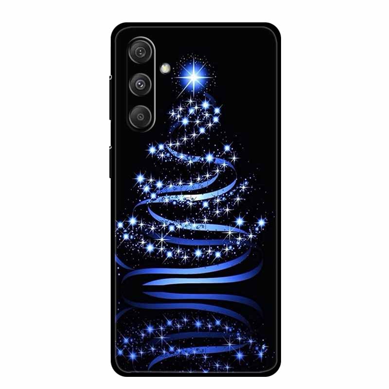 Christmas Case For Samsung Galaxy S24 S25 5G Cases Soft Silicone Bumper for S24 S25 Plus S23 FE S24 FE S25 FE 5G Protector Shell