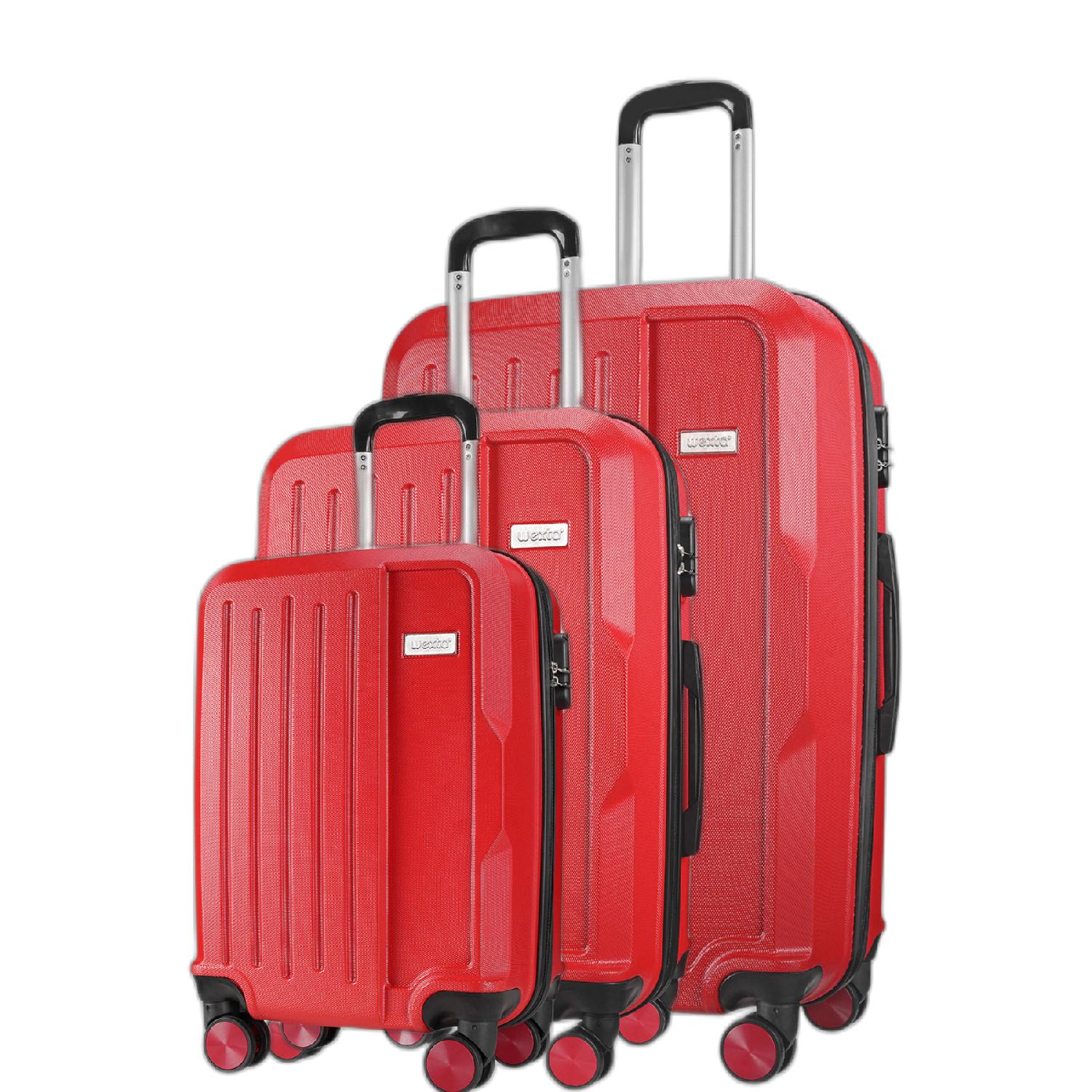 

Wx-210 Красный чемодан из трех предметов