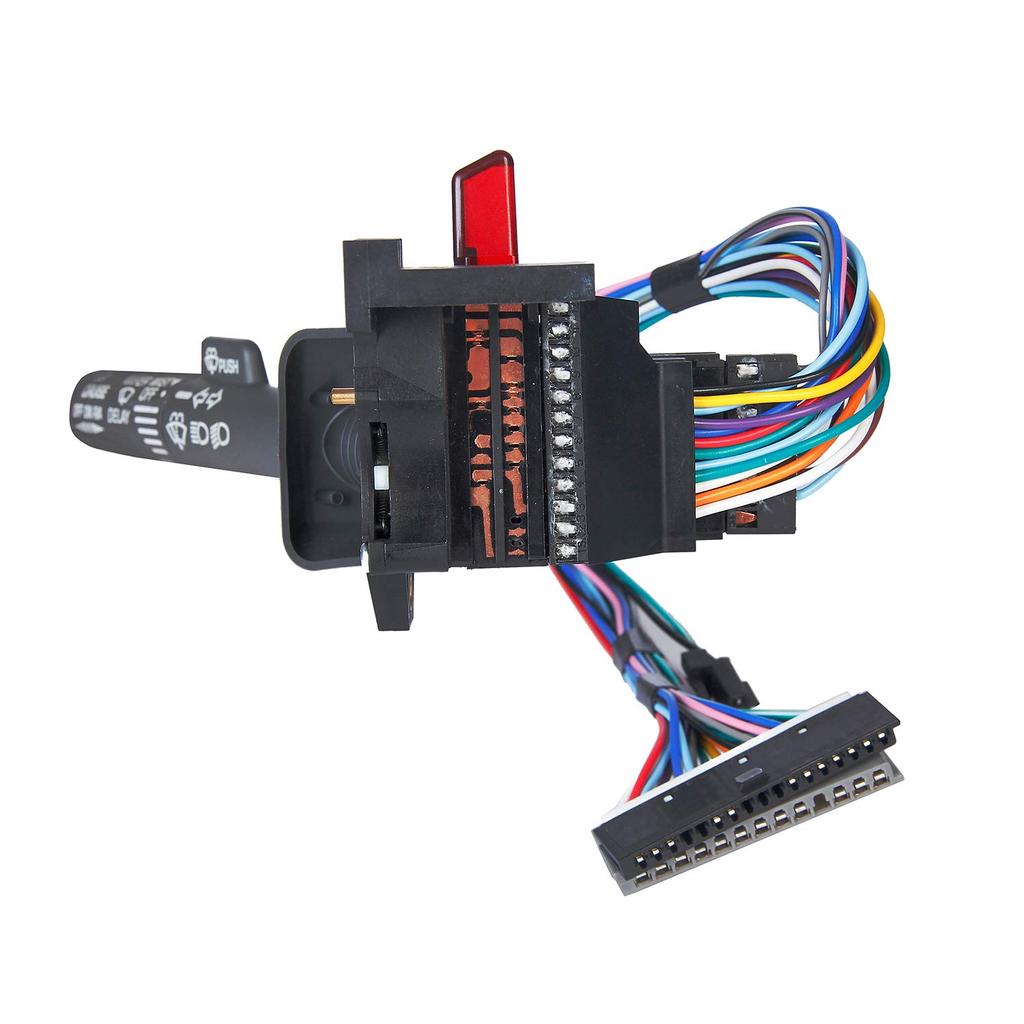 Multi-Function Combination Switch Gray For | 1995-2002 Chevy Tahoe S10 GMC C1500 K1500 Suburban Yukon & More | Replaces# 2330814, 26100985, 26036312