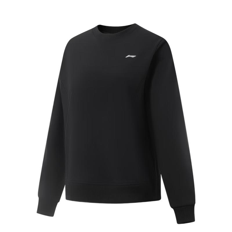 Li-Ning Women's Long-Sleeve Fleece Knit Sports Top