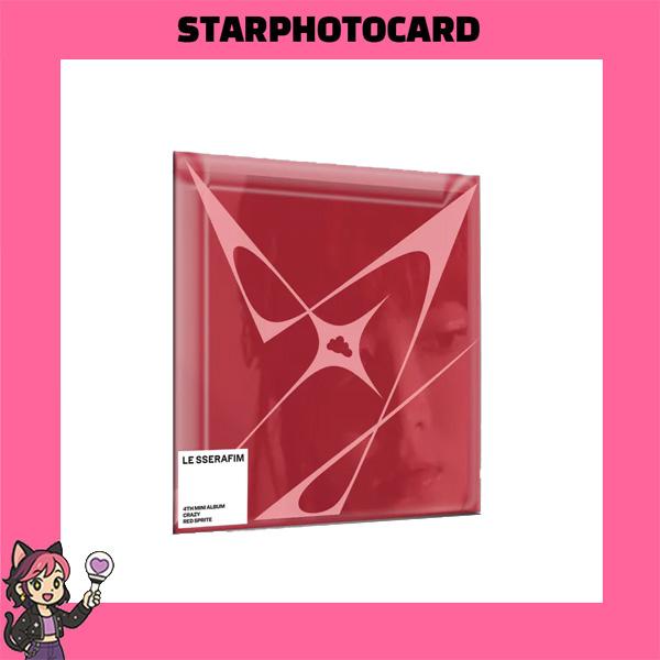 [Ready Stock] (Le Sserafim) 4Th Mini Album  Crazy  (Compact Ver.) HONG EUNCHAE