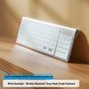 Dual-Mode Backlit Bluetooth Wireless Keyboard & Mouse Set with Eight-Color Lighting