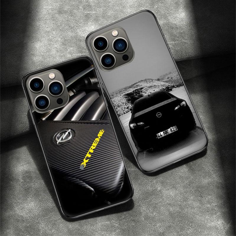 Opel Astra Logo Phone Case For Apple Iphone 16 15 Plus 13 12 Mini 16E 11 14 Pro Max X XS XR 8 7 SE 2020 Cover Shell Coque Silico