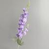 4 Pcs Artificial Delphinium Flower for Vase Filler 33.46 Inch Long Stem Fake Larkspur Flower Faux Silk Bouquet for Wedding Home Decor Floral