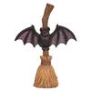 Handcrafted Bat Broom Sculpture Lamp Ornament for The Home