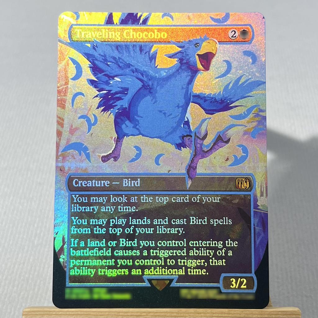 FIN FIC FOIL4-001 Karta proxy TCG magiczne karty Chmura, Najemnik z Midgaru Przywołaj Bahamuta Vivi Ornitier Błyskawica, Armia Jednego zbierz