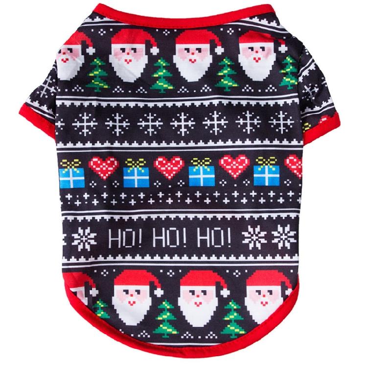 

Festivals Dog Apparel Pet Costume for Cat Puppy Clothes Printed Pet T-Shirt Gift S